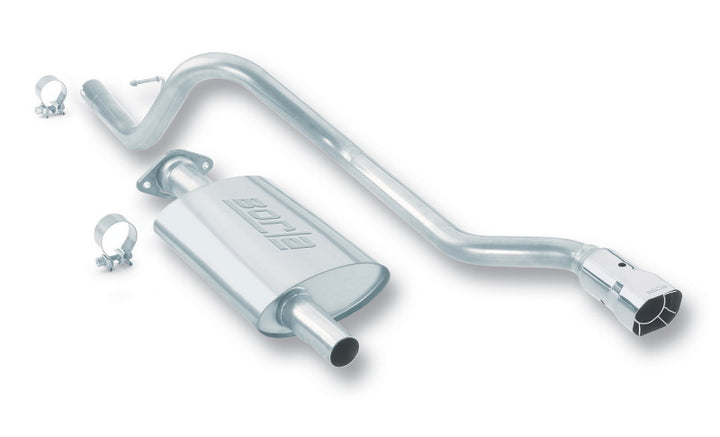 Borla 00-01 Jeep Cherokee 4.0L AT/MT 2WD/4WD SS Cat-Back Exhaust - Bull Strap