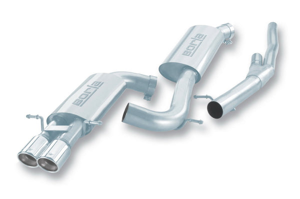 Borla 00-02 Audi S4 2.7L 6cyl AWD SS Catback Exhaust - Bull Strap