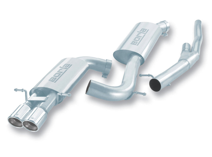 Borla 00-02 Audi S4 2.7L 6cyl AWD SS Catback Exhaust - Bull Strap