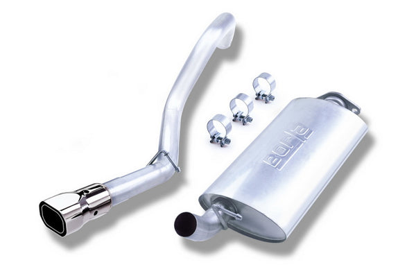 Borla 00-06 Jeep Wrangler Sport/SE/X/Rubicon Sahara 2.5L/4cyl 4.0L/6cyl SS Catback Exhaust - Bull Strap