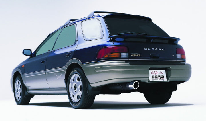 Borla 00 Subaru Impreza 2.2L/2.5L / 00-01 Outback 2.2L/2.5L Catback Exhaust - Bull Strap