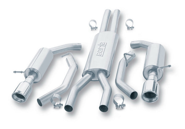 Borla 02 Ford Thunderbird SS Catback Exhaust - Bull Strap