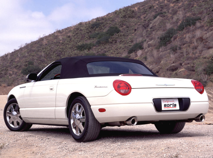Borla 02 Ford Thunderbird SS Catback Exhaust - Bull Strap