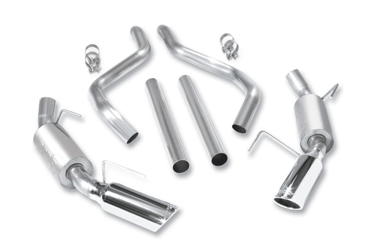 Borla 05-09 Ford Mustang GT/Bullitt ATAK Catback Exhaust - Bull Strap