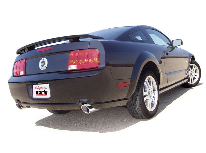 Borla 05-09 Ford Mustang GT/Bullitt ATAK Catback Exhaust - Bull Strap