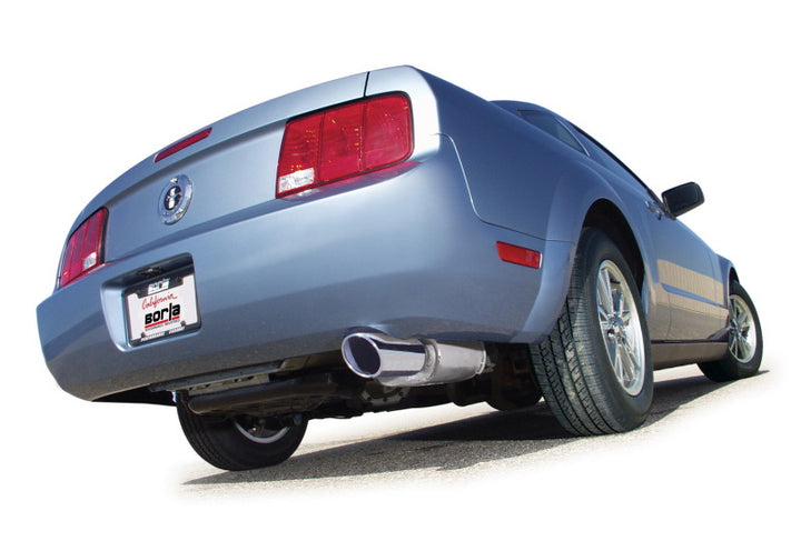 Borla 05-09 Mustang 4.0L V6 AT/MT RWD 2dr SS Exhaust (rear section only) - Bull Strap