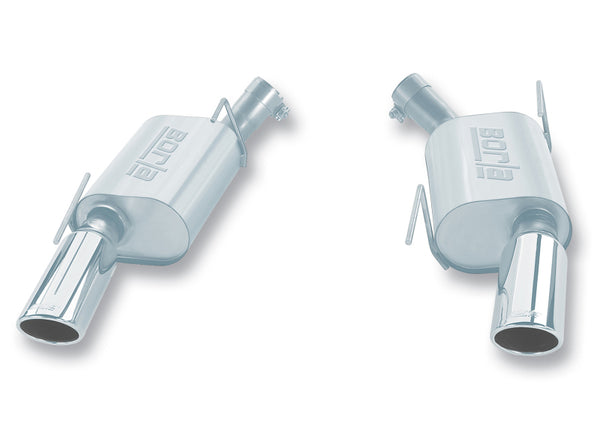 Borla 05-09 Mustang GT 4.6L V8 SS Exhaust (rear section only) - Bull Strap