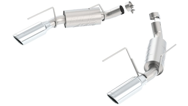 Borla 05-09 Mustang GT/Bullitt 4.6L 8cyl Aggressive ATAK Exhaust (rear section only) - Bull Strap