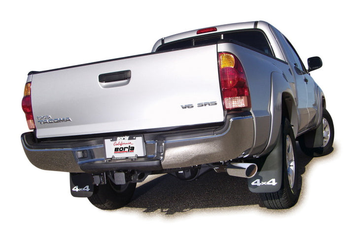 Borla 05-12 Toyota Tacoma 4.0L AT/MT 2/4WD CC/SH  EC/LB 2&4Dr Catback Exhaust - Bull Strap
