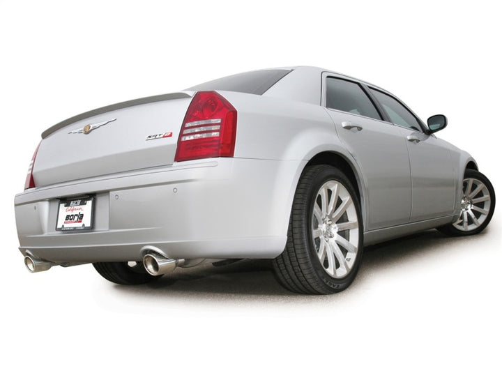 Borla 06-10 Dodge Charger SRT8 / 05-10 Chrysler 300 C SRT8 Aggressive ATAK Catback Exhaust - Bull Strap