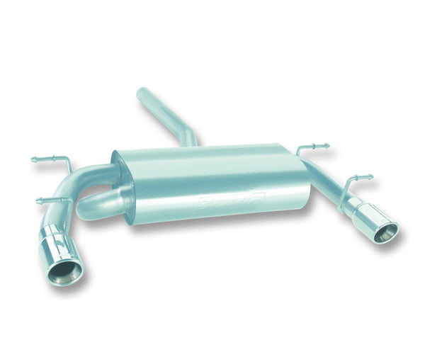 Borla 06-14 Mazda MX-5 Miata 2.0L RWD Twin-Tip Cat Back Exhaust - Bull Strap