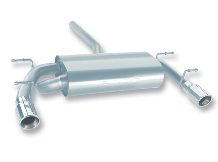 Borla 06-14 Mazda MX-5 Miata 2.0L RWD Twin-Tip Cat Back Exhaust - Bull Strap