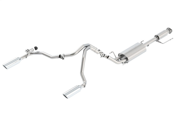 Borla 07-09 Toyota FJ Cruiser 4.0L V6 Catback Exhaust Single Split Rear Exit - Bull Strap
