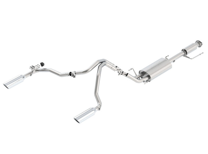 Borla 07-09 Toyota FJ Cruiser 4.0L V6 Catback Exhaust Single Split Rear Exit - Bull Strap