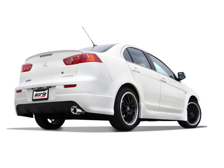 Borla 08-11 Mitsubishi Lancer DE/ES/GTS SS Exhaust (rear section only) - Bull Strap
