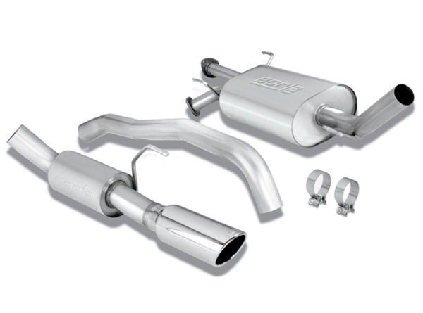 Borla 08-12 Toyota Sequoia SR5/Platinum/Ltd 5.7L 8cyl AT 6spd RWD/4WD SS Catback Exhaust - Bull Strap
