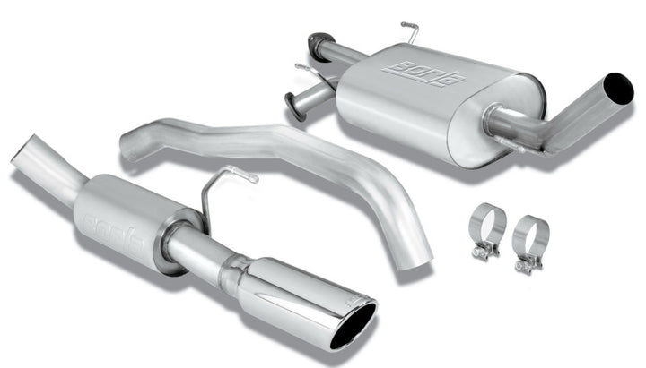 Borla 08-12 Toyota Sequoia SR5/Platinum/Ltd 5.7L 8cyl AT 6spd RWD/4WD SS Catback Exhaust - Bull Strap
