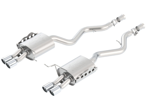 Borla 08-13 BMW M3 Coupe 4.0L 8cyl 6spd/7spd Aggressive ATAK Exhaust (rear section only) - Bull Strap
