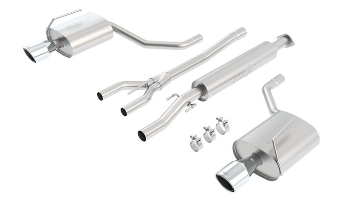 Borla 09-14 Nissan Maxima Sedan 4Dr 3.5L AT FWD SS Catback Exhaust - Bull Strap