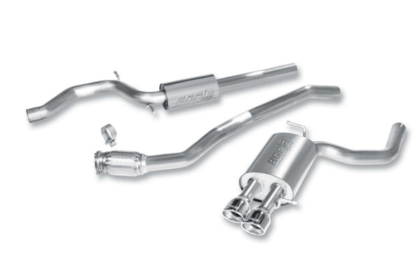 Borla 09-15 Audi A4 Quattro Base SS Catback Exhaust - Bull Strap