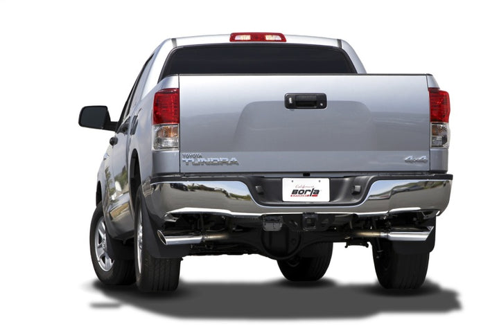 Borla 09-15 Toyota Tundra 4.6L / 5.7L V8 Crew Max / Double Cab SS Dual Split Catback Exhaust - Bull Strap