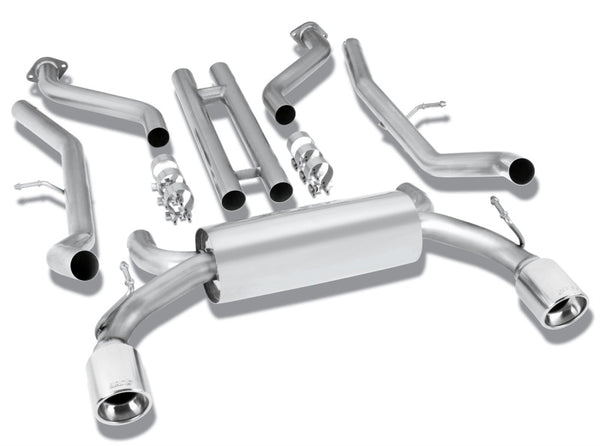 Borla 09-16 Nissan 370z Catback Exhaust - Bull Strap