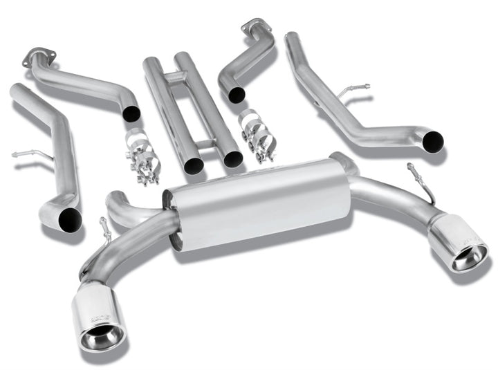 Borla 09-16 Nissan 370z Catback Exhaust - Bull Strap