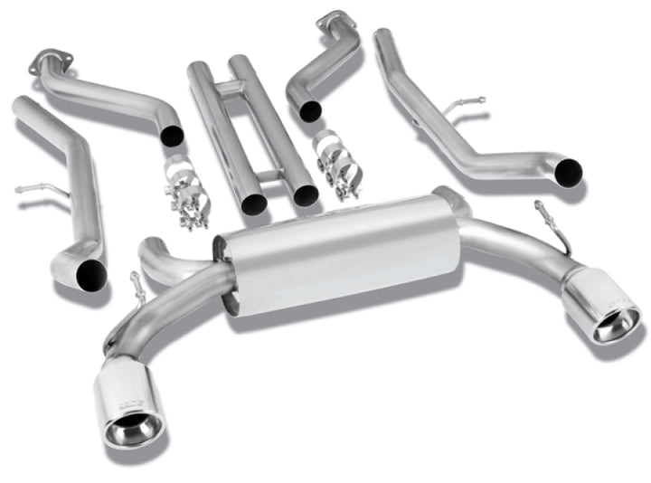 Borla 09-16 Nissan 370z Catback Exhaust - Bull Strap