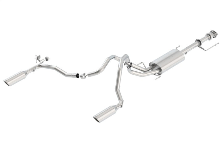 Borla 10-11 Toyota FJ Cruiser 4.0L 6cyl AT/MT SS Catback Exhaust - Bull Strap