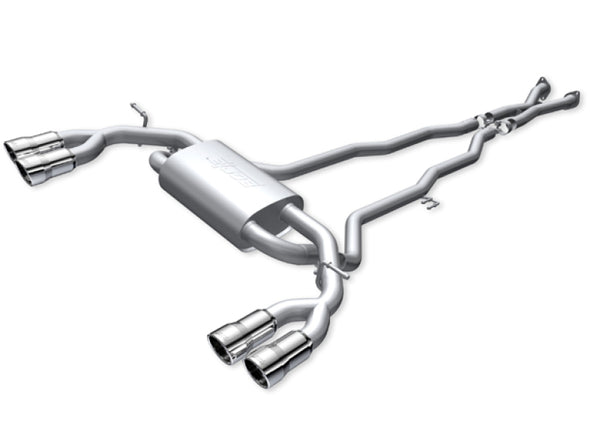 Borla 10-13 Hyundai Genesis 3.8L-V6 SS Catback Exhaust - Bull Strap