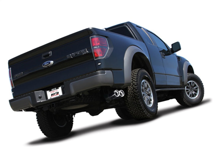 Borla 10-14 Ford F-150 SVT Raptor 6.2L-8cyl SS Catback Exhaust - Bull Strap