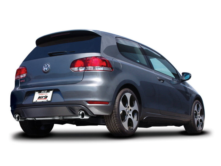 Borla 10-14 VW GTI Base 2.0L 4cyl Catback Exhaust - Bull Strap