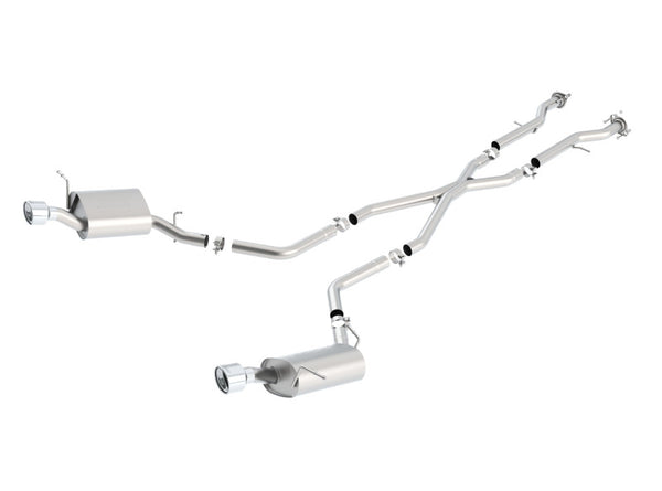 Borla 11-13 Dodge Durango R/T / 11-15 Durango Crew/Citadel AWD/RWD SS Catback Exhaust - Bull Strap