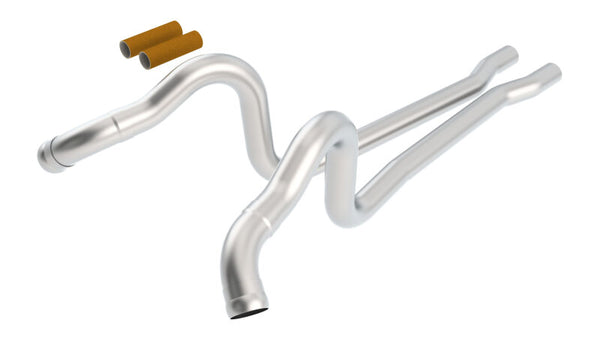 Borla 11-14 Ford Mustang GT/GT500 5.0L/5.4L/5.8L AT/MT RWD 2dr X Pipes - Bull Strap