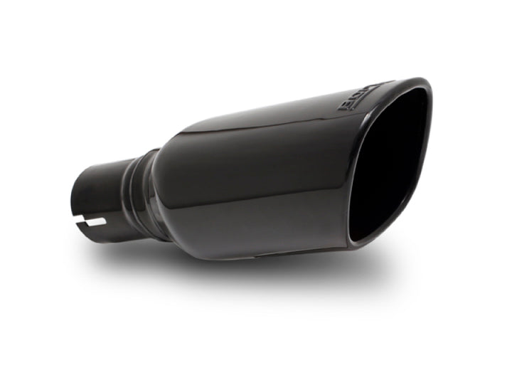 Borla 12-14 Jeep Wrangler Tip Kit V6 4WD Black Chrome Tip Rear 3.5inx3.28inx10.5inx2.28in - Bull Strap