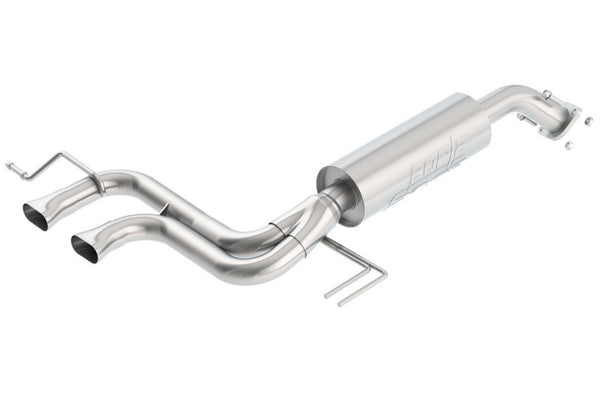 Borla 12-14 Veloster 1.6L AT/MT FWD 2dr 2.25in No Tips SS Exhaust (rear section only) - Bull Strap