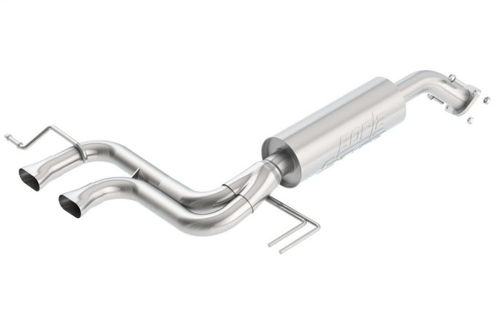 Borla 12-14 Veloster 1.6L AT/MT FWD 2dr 2.25in No Tips SS Exhaust (rear section only) - Bull Strap