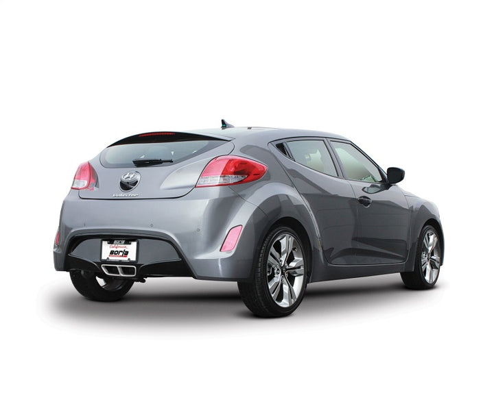 Borla 12-14 Veloster 1.6L AT/MT FWD 2dr 2.25in No Tips SS Exhaust (rear section only) - Bull Strap