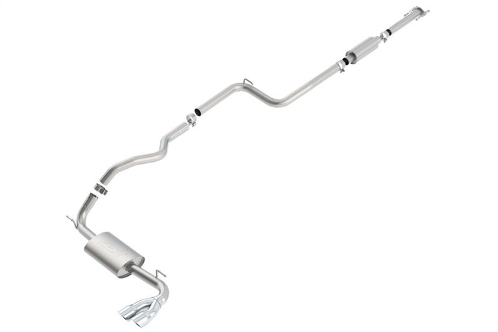 Borla 12-16 Ford Focus SE Hatchback w/o Sport Package 2.0L 4cyl SS Catback Exhaust - Bull Strap