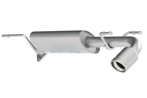 Borla 13-14 Subaru Impreza/XV Crosstrek 2.0L AT/MT AWD 5Dr Single Round Rolled Rear Right Exit Exht - Bull Strap
