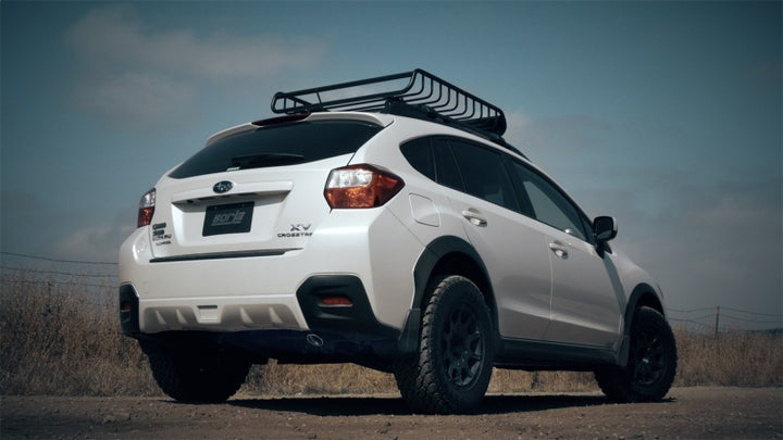 Borla 13-14 Subaru Impreza/XV Crosstrek 2.0L AT/MT AWD 5Dr Single Round Rolled Rear Right Exit Exht - Bull Strap