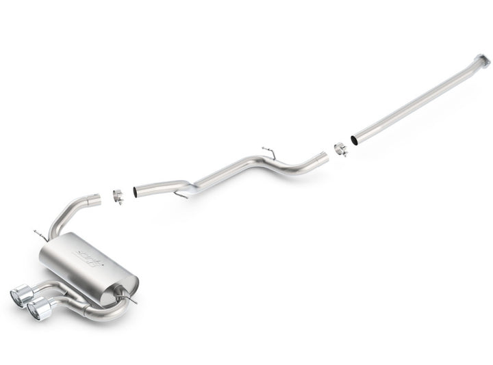 Borla 13-16 Ford Focus ST 5dr Hatchback Catback Exhaust - Bull Strap