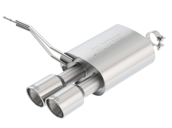 Borla 14-15 Mini Cooper S F56 2.0L Turbo AT/MT FWD 2DR 2.5in S-Type Rear Section Exhaust 4in Tips - Bull Strap