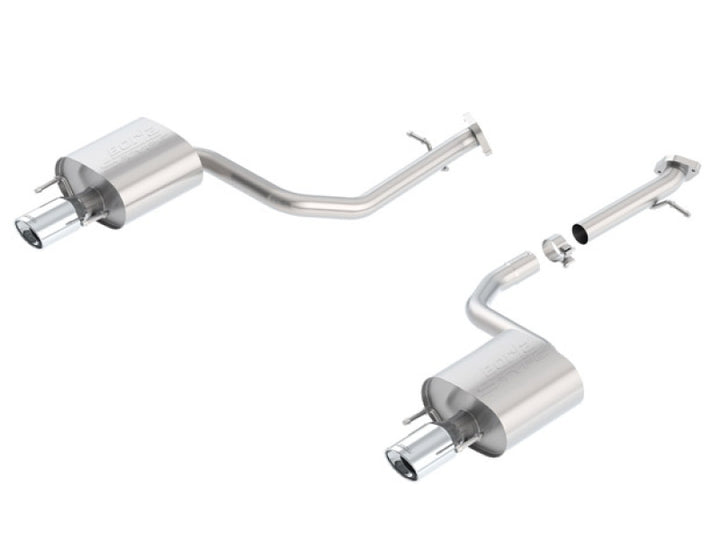 Borla 14-16 Lexus IS 250/350 2.5L/3.5L Automatic/Manual Trans RWD 4 door S-Type Axle back Exhaust - Bull Strap