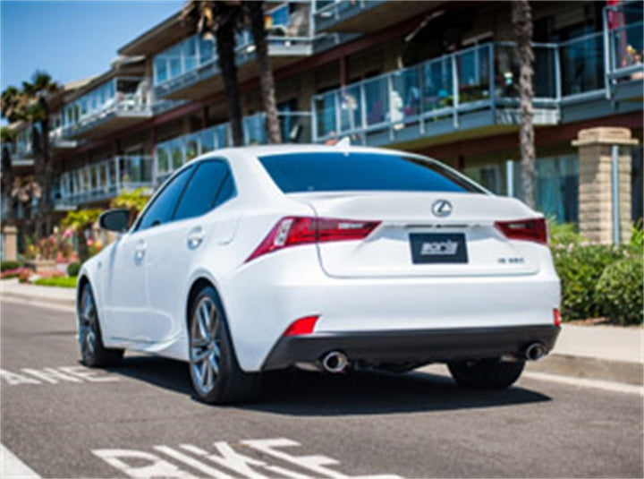 Borla 14-16 Lexus IS 250/350 2.5L/3.5L Automatic/Manual Trans RWD 4 door S-Type Axle back Exhaust - Bull Strap