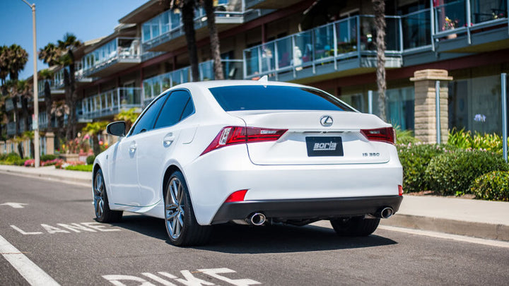 Borla 14-16 Lexus IS 250/350 2.5L/3.5L Automatic/Manual Trans RWD 4 door S-Type Axle back Exhaust - Bull Strap