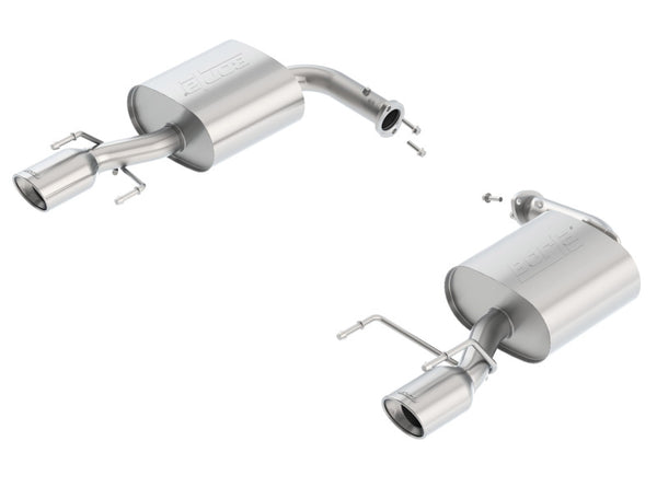 Borla 14-16 Toyota Camry 3.5L AT FWD 4DR 2.25in Touring Rear Section Exhaust 3.5in x 4.25in Tips - Bull Strap