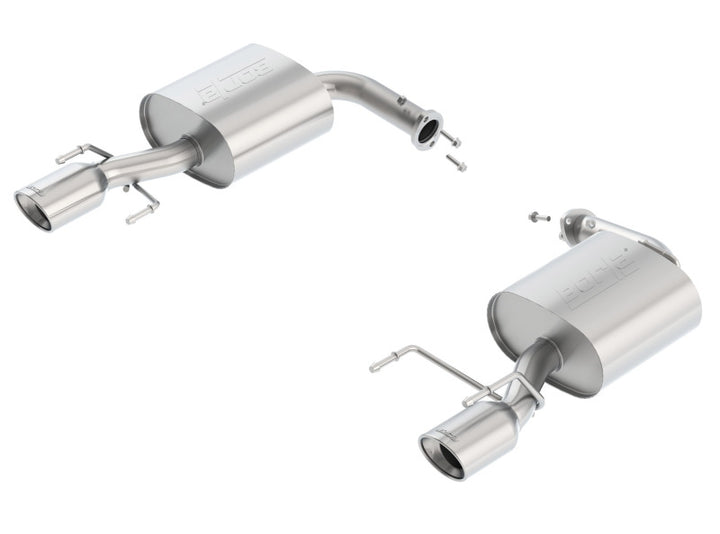 Borla 14-16 Toyota Camry 3.5L AT FWD 4DR 2.25in Touring Rear Section Exhaust 3.5in x 4.25in Tips - Bull Strap