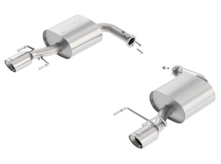 Borla 14-16 Toyota Camry 3.5L AT FWD 4DR 2.25in Touring Rear Section Exhaust 3.5in x 4.25in Tips - Bull Strap