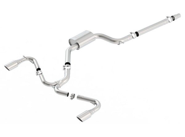 Borla 15-17 Volkswagen GTI (MK7) 2.0T AT/MT SS S-Type Catback Exhaust - Bull Strap